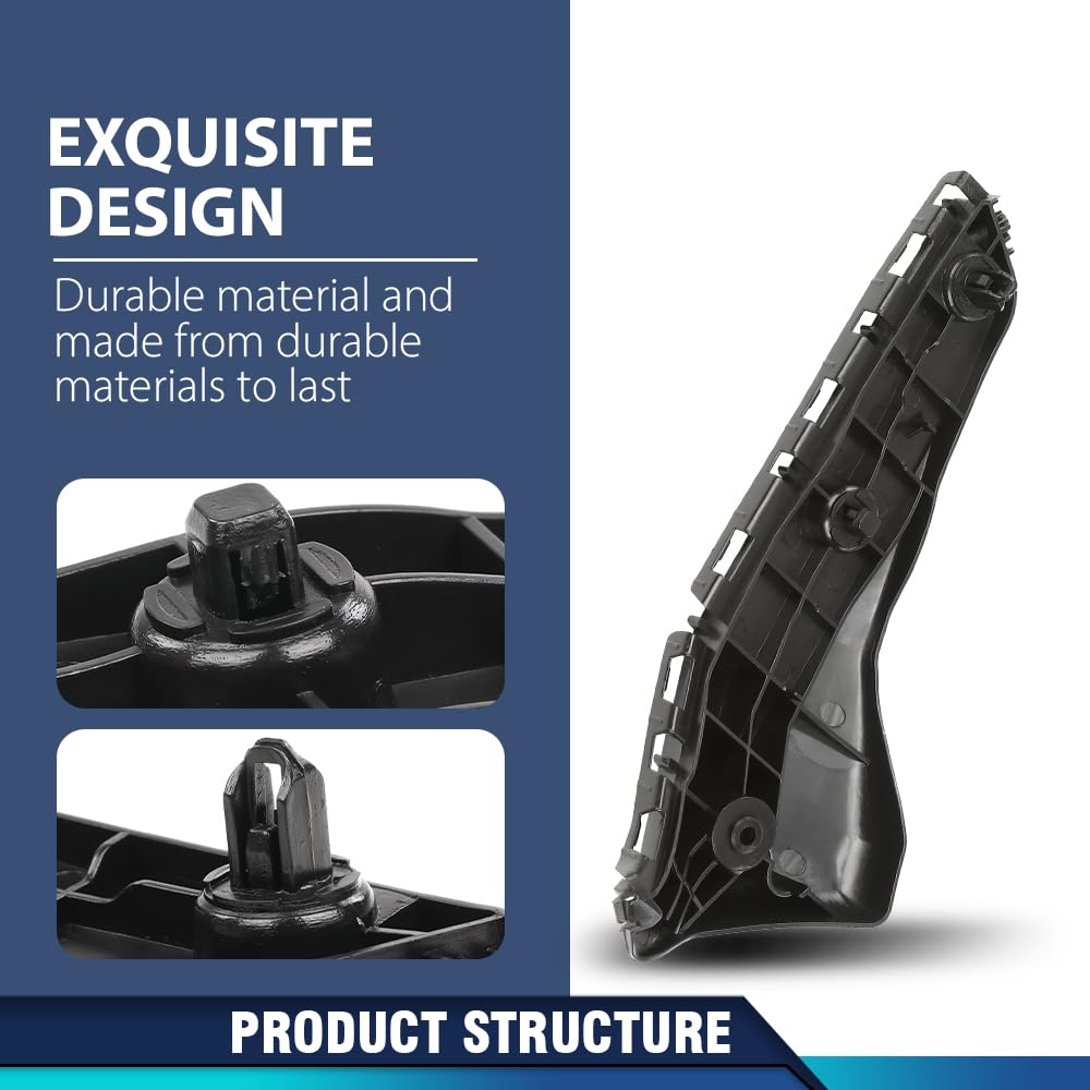 PIT66 Bumper Bracket Set Front Driver & Passenger Side, LX1043129,