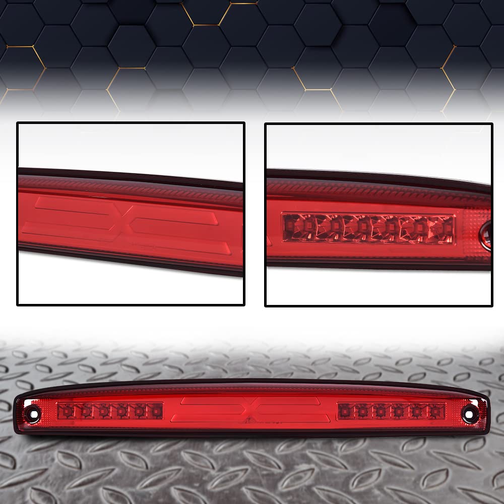 PIT66 LED 3rd Brake Light Fit Dodge Ram 2500 3500 2003-2006 X Type Red Lens