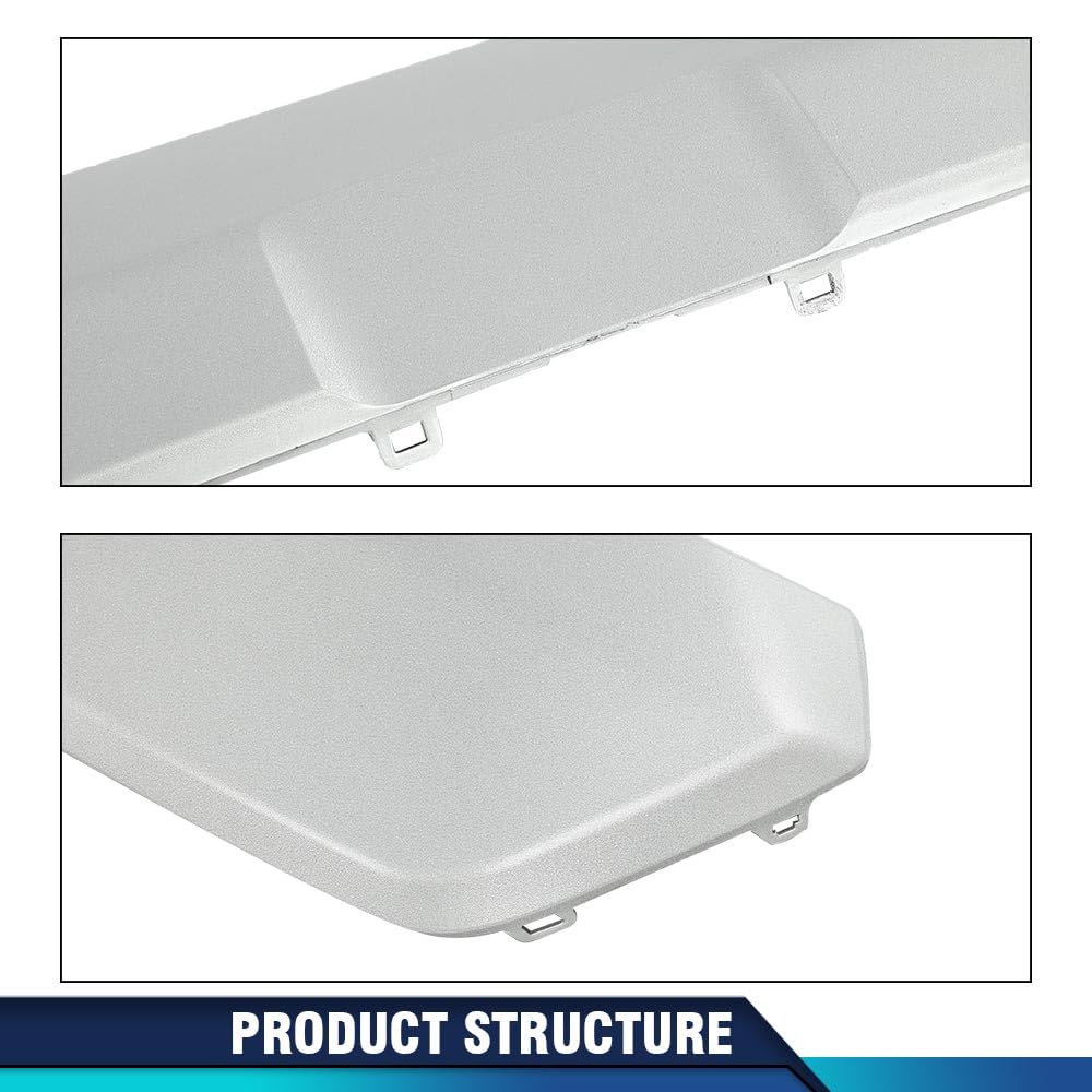 PIT66 Rear Bumper Lower Valance Panel Cover, TO1195120 Silver