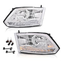 PIT66 LED Bar Plank Style Headlights Assembly Fit 2009-2012 Dodge Ram