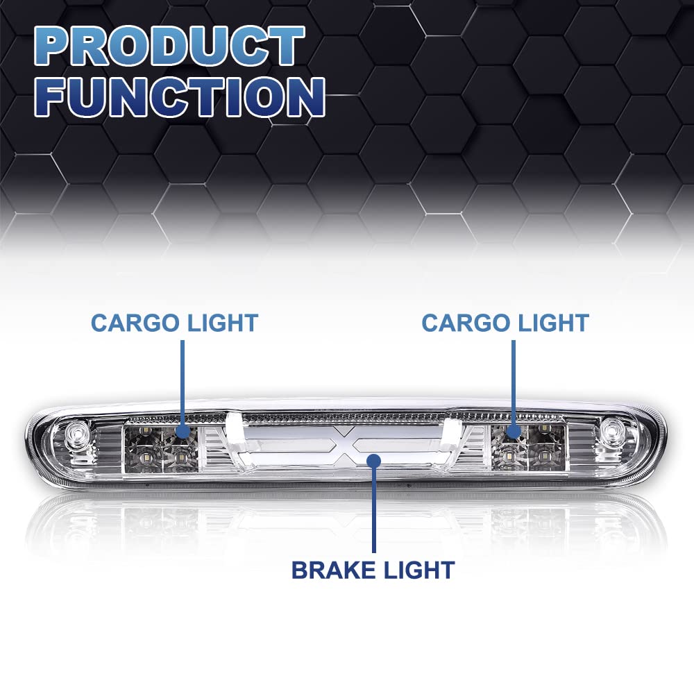 PIT66 LED 3rd Brake Light Fit 07-14 Silverado/Sierra/09-10 H-ummer H3T