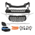 PIT66 Front Bumper Cover Grille Set Fit Chevy Equinox 2022-2023