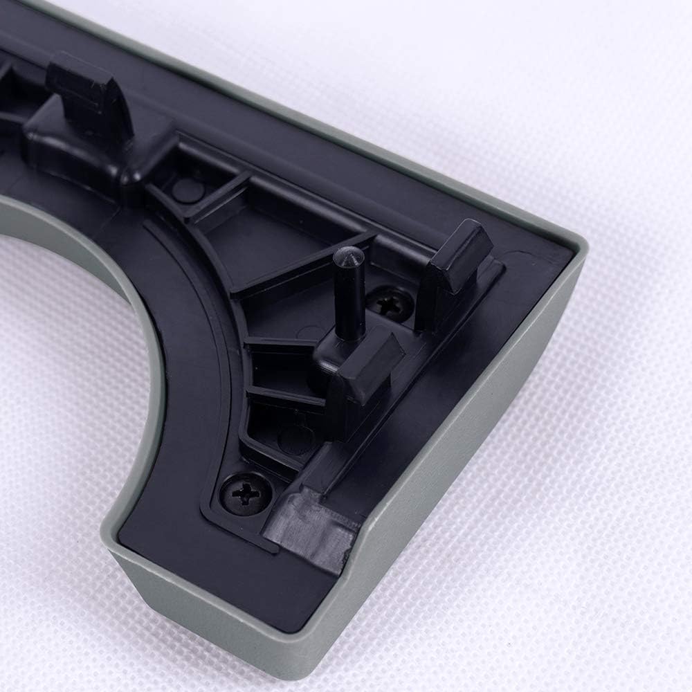 PIT66 Center Console Cup Holder Compatible with Ford F150 2004-2014 Gray