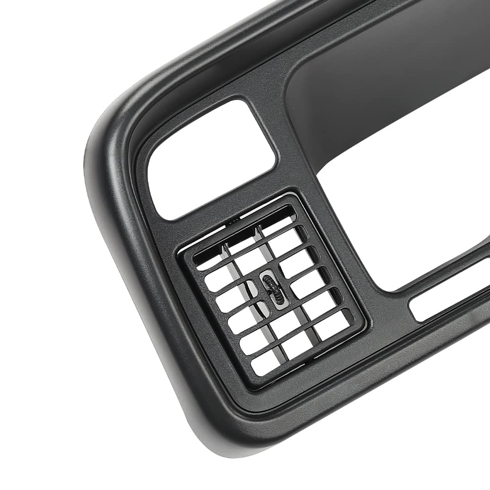 PIT66 Radio Dash Bezel Trim Panel Fit Dodge Ram 1994-1997 Black