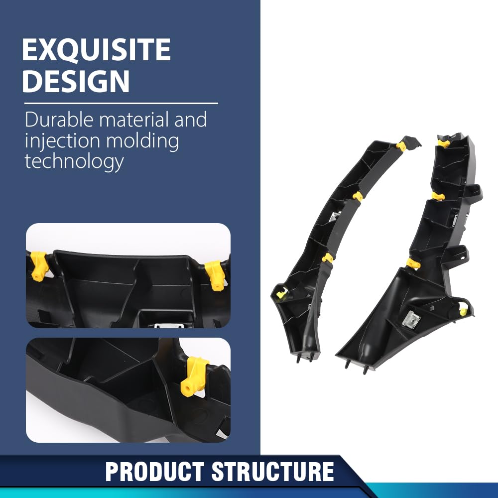 PIT66 Front Bumper Mount Support Bracket, Black