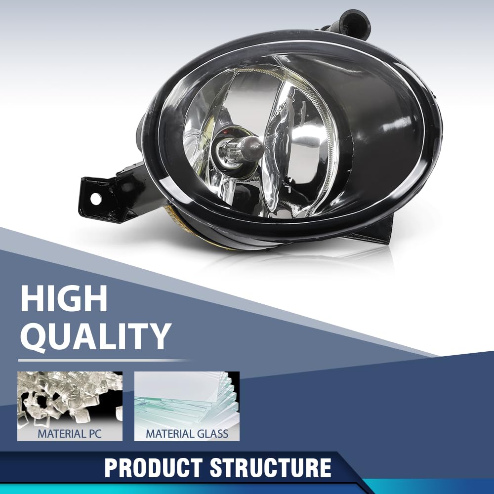 PIT66 Fog Light Fit VW Touareg 2011 2012 2013 2014