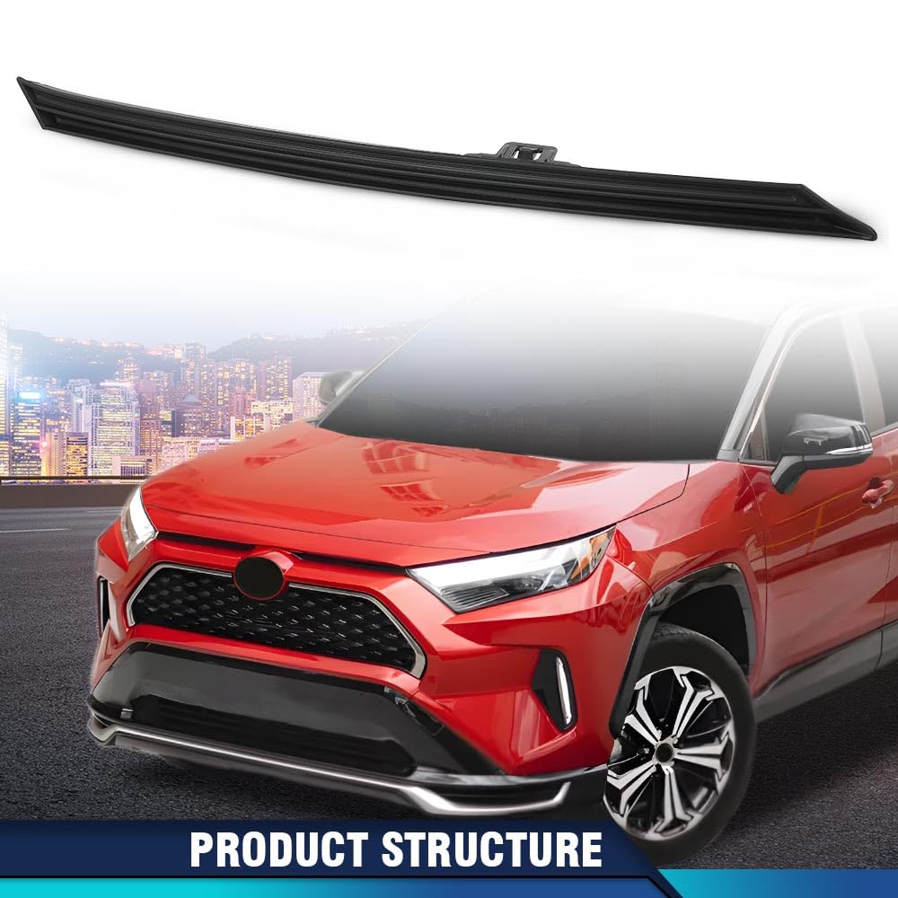 PIT66 Front Bumper Grille Insert Upper Trim Molding, TO1212112 Left