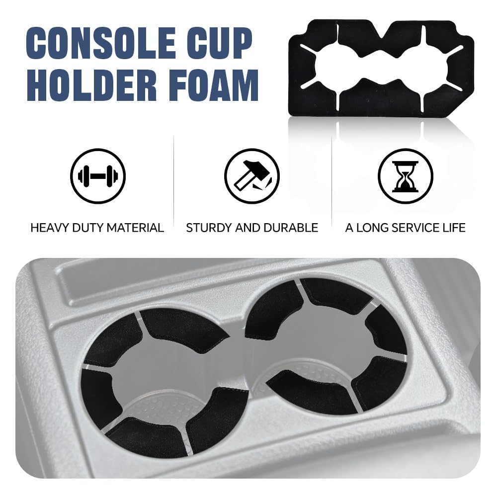 PIT66 Console Cup Holder Foam Sheet Insert Fit 2006-2014 Honda Ridgeline