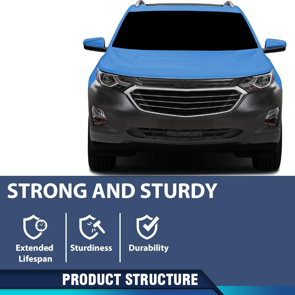 PIT66 Front Bumper Upper Lower Grille Kit Fit Chevy Equinox 2018-202