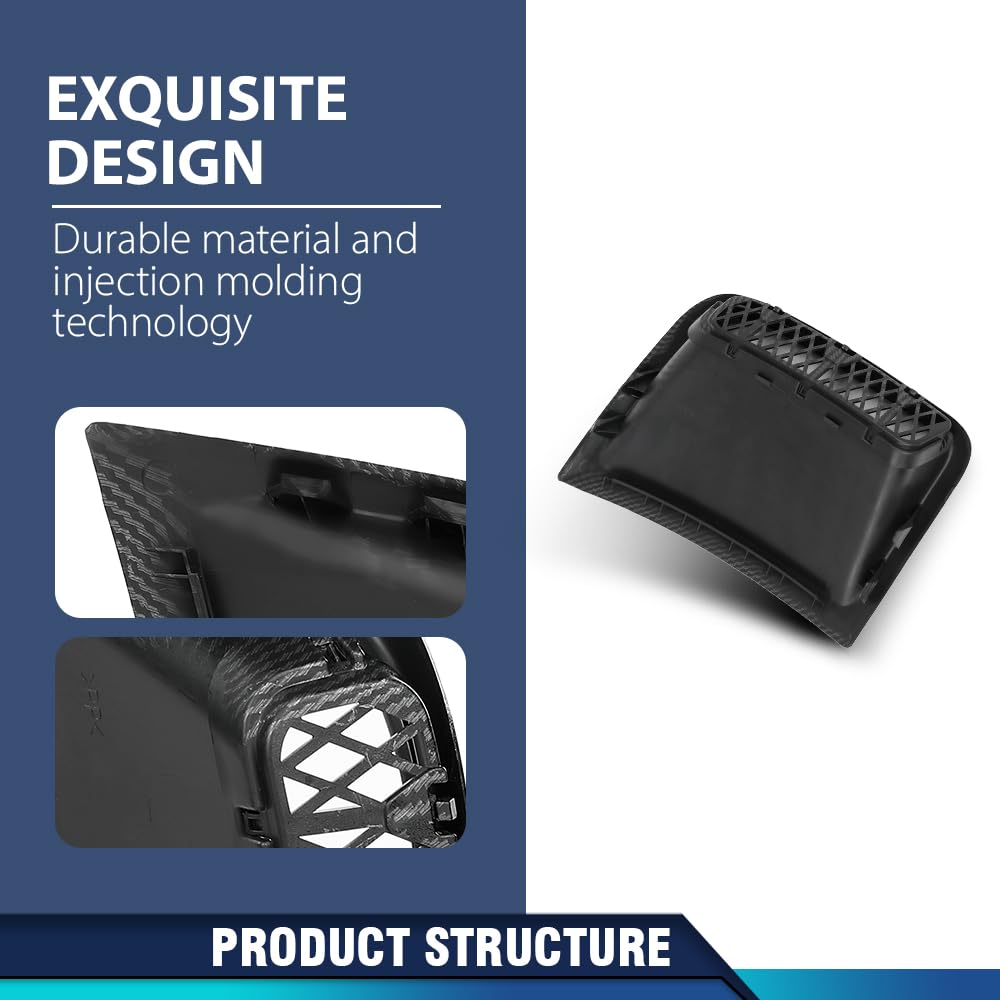 PIT66 Front Bumper Side Air Vents Corner Cover, Plastic
