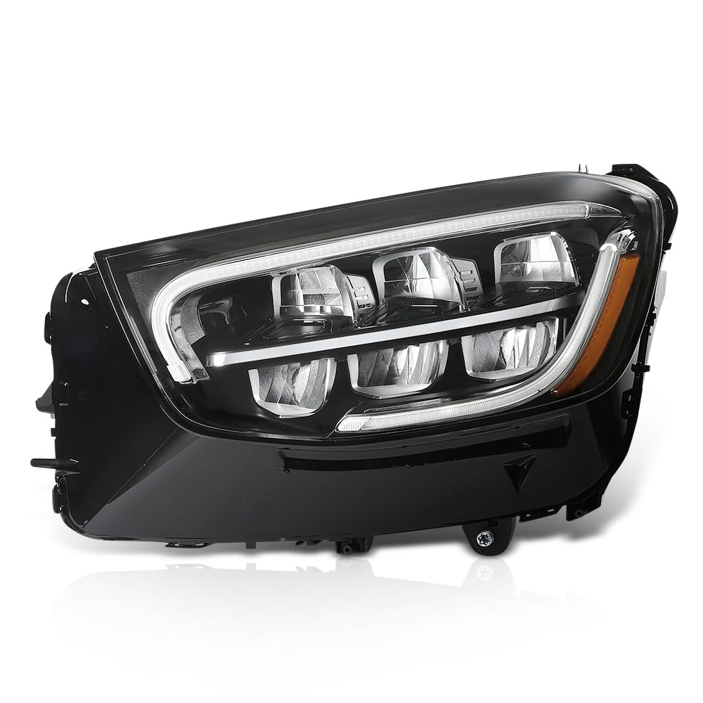 PIT66 LED Front Headlight Headlamp Assembly Left Driver side