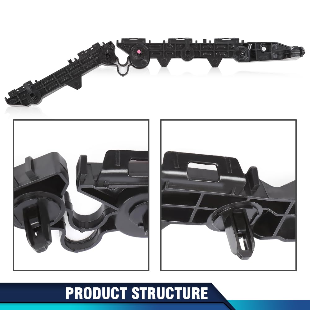 PIT66 Rear Bumper Brackets Set of 2, Right Side 521550R070