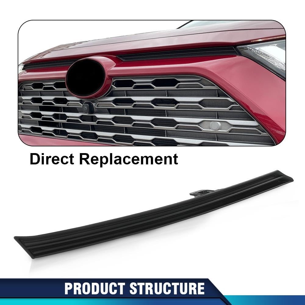 PIT66 Front Bumper Grille Insert Upper Trim Molding, TO1212112 Left