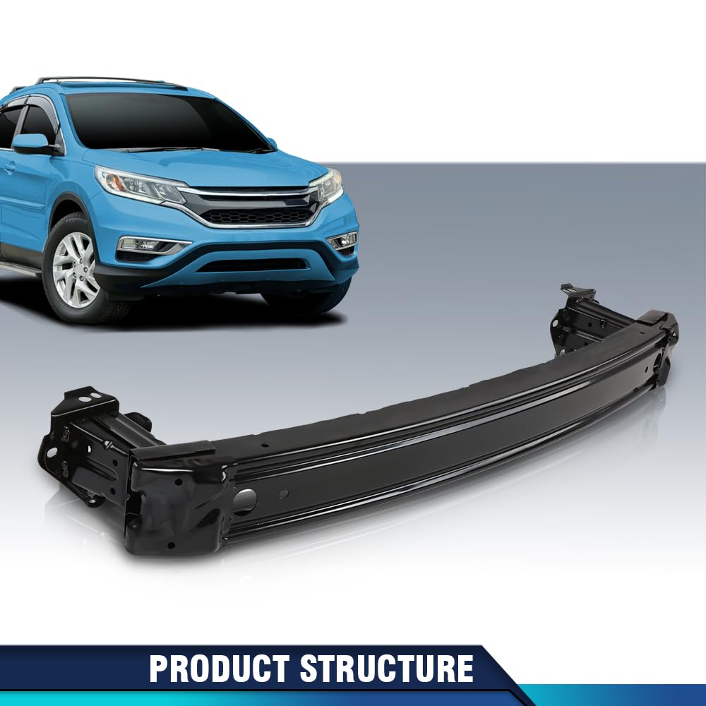PIT66 Front Bumper Reinforcement, Black