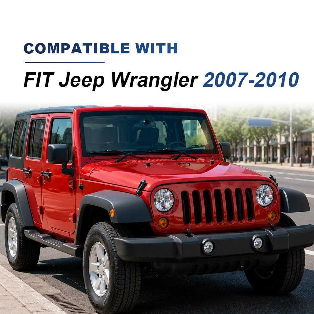 PIT66 Center Dash Bezel Trim Fit Jeep Wrangler 2007-2010 4 Door