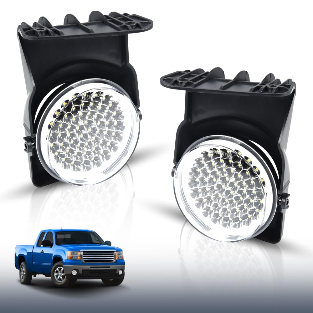 PIT66 LED Fog Lights with Wire Harness
