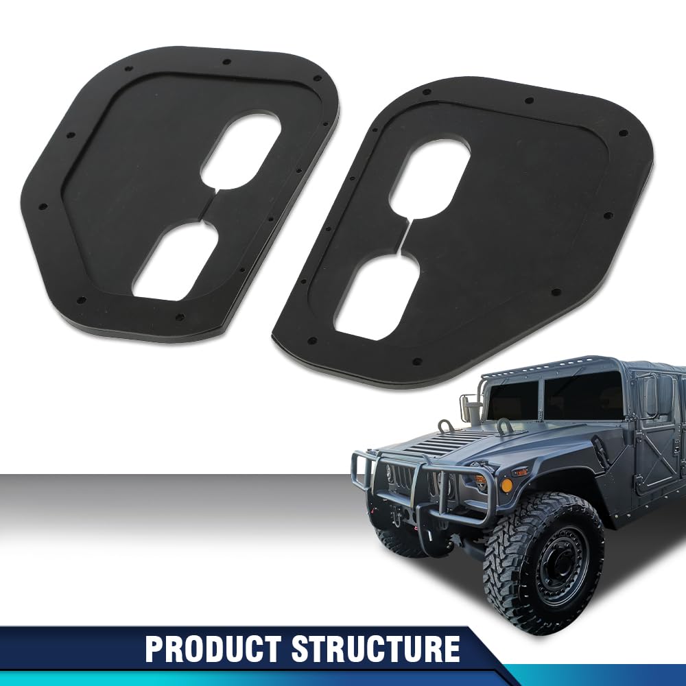 PIT66 Hood Rubber Seal Kit Fit All Hummer H1