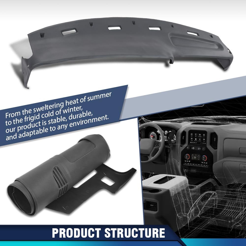 PIT66 TPE Dash Cover Dashboard Panel Fit Dodge Ram 1500 2500 3500 1994-1997