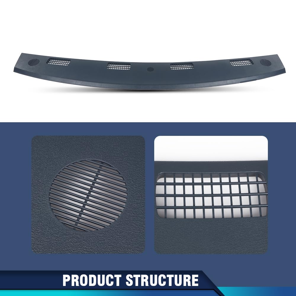 PIT66 Blue Upper Dash Panel Fit Ram 1500 2002-2005 Ram 2500 3500 2003-2005