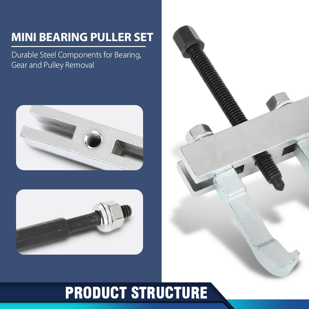 PIT66 Bearing Separator Puller Set 15-58mm Bearing Splitter Removal Tool