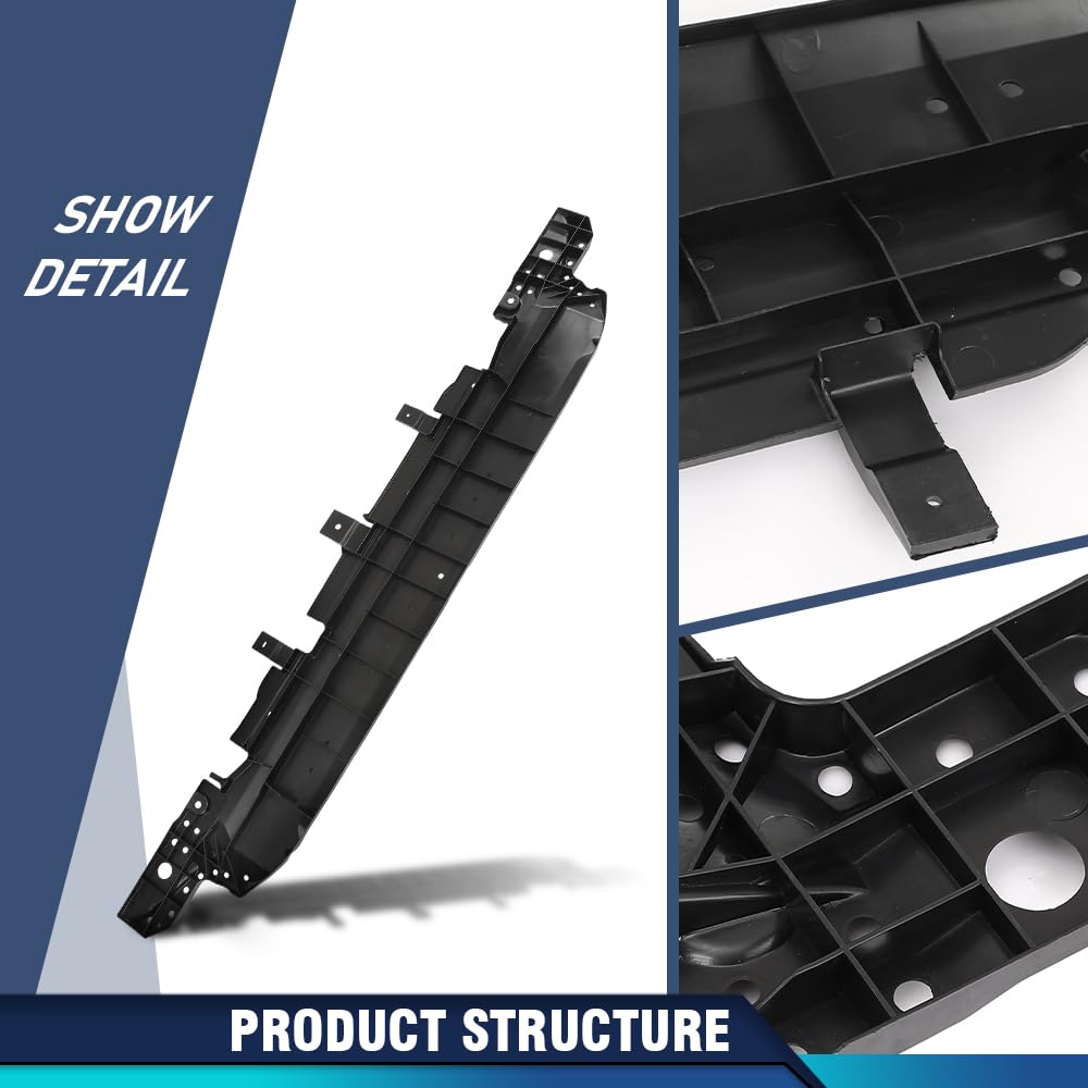 PIT66 Front Lower Bumper Absorber 1Pc, TO1070233 Black
