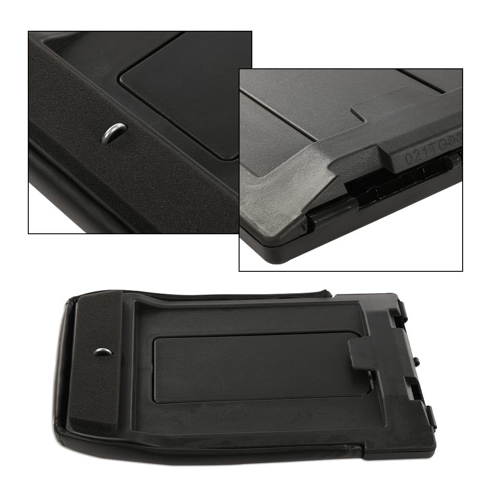PIT66 Center Console Armrest Kit Compatible with Silverado Avalanche Suburban Tahoe Sierra Yukon Escalade 1999-2007 Armrest Lid Cover Latch Lid Repair Kit CCLK-CHGM-001-LGY 19127364 19127365 19127366