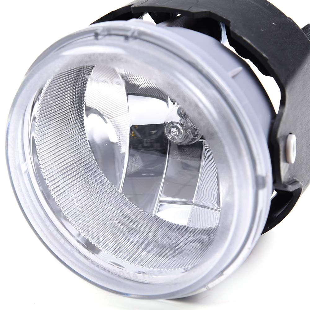PIT66 Front Bumper Fog Light, Compatible with 2011-2017 Dodge Grand Caravan, Front Lens Fog Lamp Accessories Left Or Right 5182022AA, CH2592146, CH2592146
