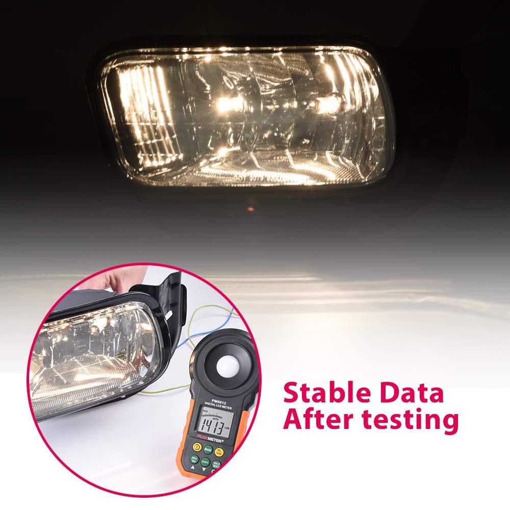 PIT66 Fog Light Compatible with Dodge Ram 1500 2009-2012/Fit Dodge Ram 2500 3500 2010-2018 Left & Right Fog Lights Lamps Smoke Lens