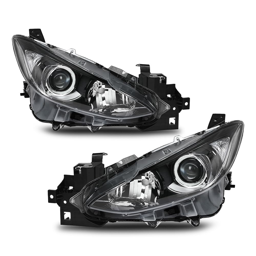 PIT66 Headlights Assembly Fit Mazda 3 2014 2015 2016