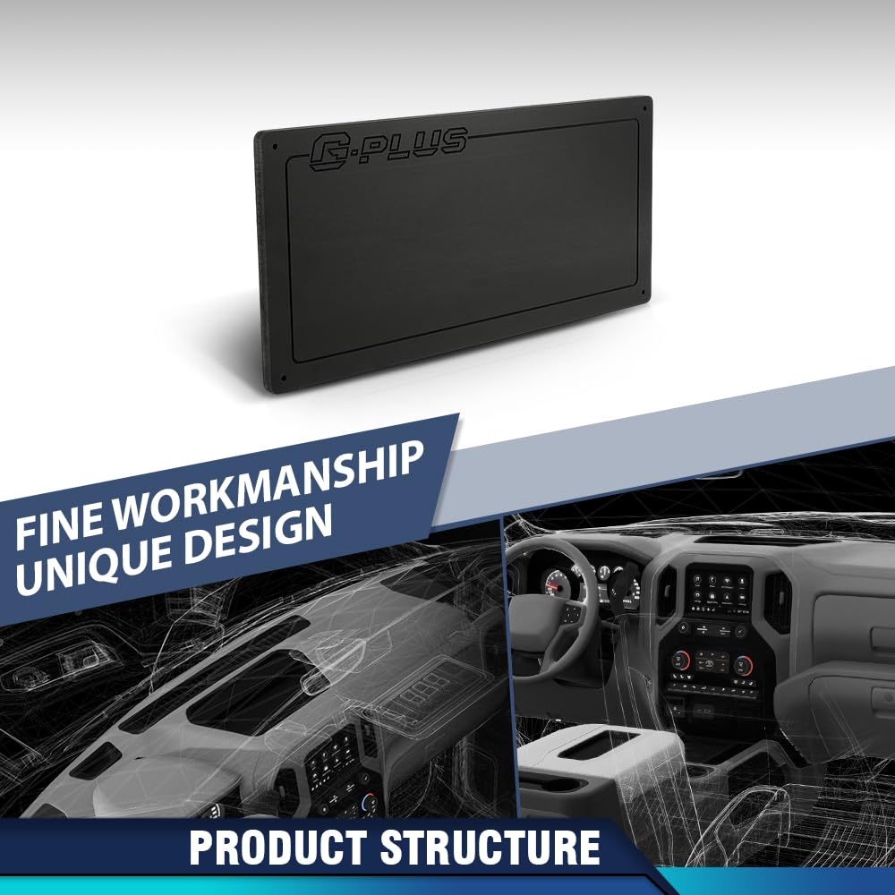 PIT66 Bass System Custom Made Amplifier Rack 1PC Fit Most Popular Trucks/Suvs/Cars with A Lot of Space for Your Bass Amp and Epicenter Black
