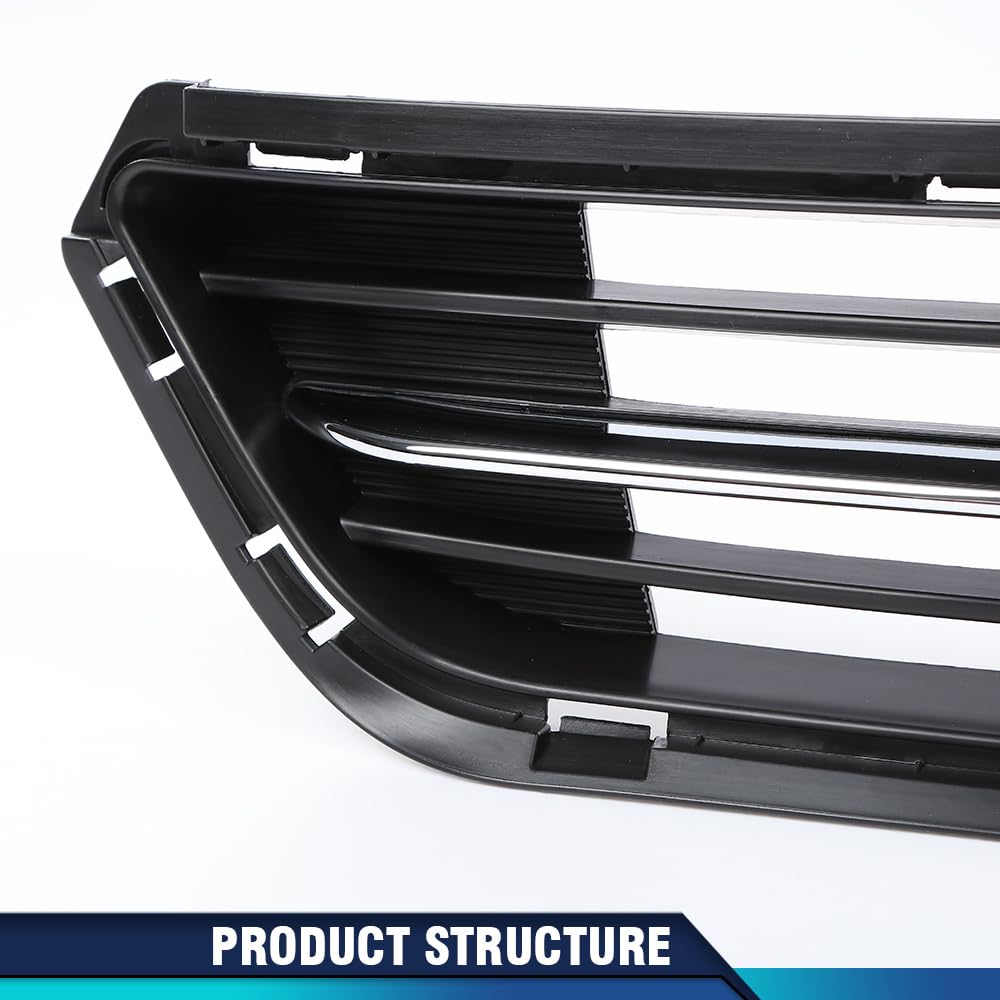 PIT66 Front Lower Grille Fit Kia Optima Limited SX LX EX 2014 2015 Chrome