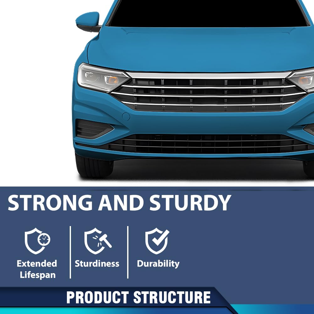 PIT66 Center Radiator Support Compatible with Volkswagen Jetta 2019-2021