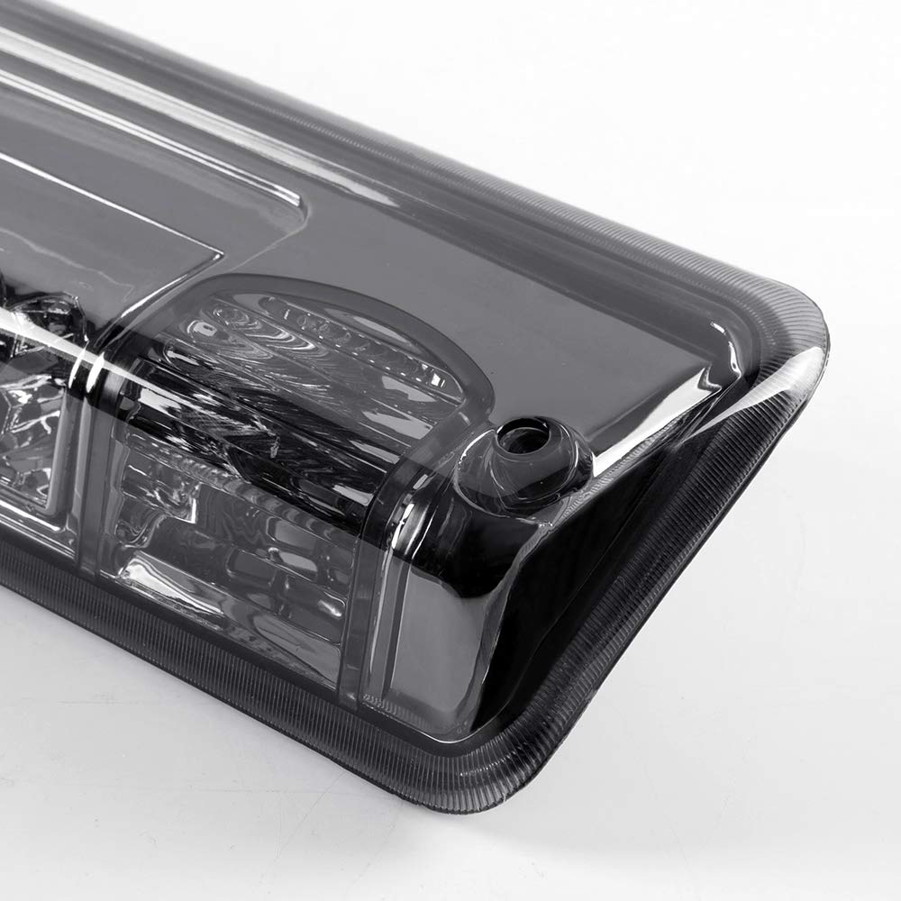 PIT66 LED 3rd Brake Light, Compatible with 04-08 Ford F-150 Lobo / 07-10 Ford Explorer Sport Trac / 06-08 Lincoln Mark LT Black Housing Black Lens