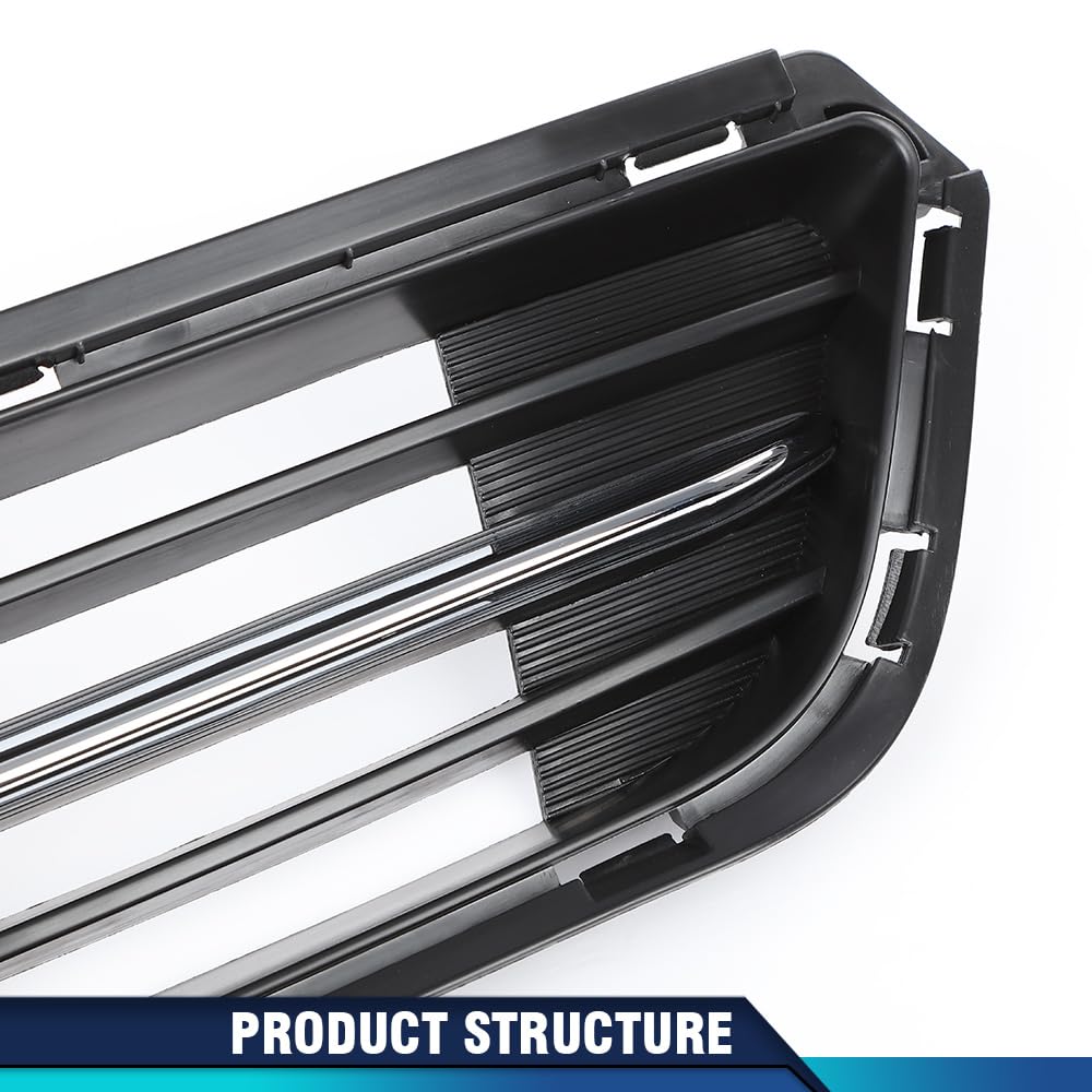 PIT66 Front Lower Grille Fit Kia Optima Limited SX LX EX 2014 2015 Chrome