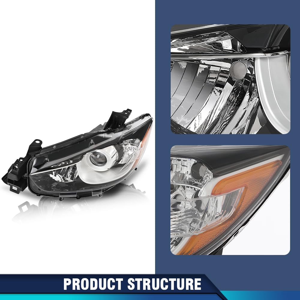 PIT66 Headlights Left Driver Side Fit Mazda CX-5