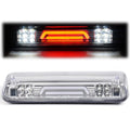 PIT66 LED 3rd Brake Light, Compatible with 07-10 Ford Explorer Sport Trac/04-08 Ford F150 Lobo/06-08 Lincoln Mark LT Third Brake Stop Lamp Light Clear Lens Chrome Housing