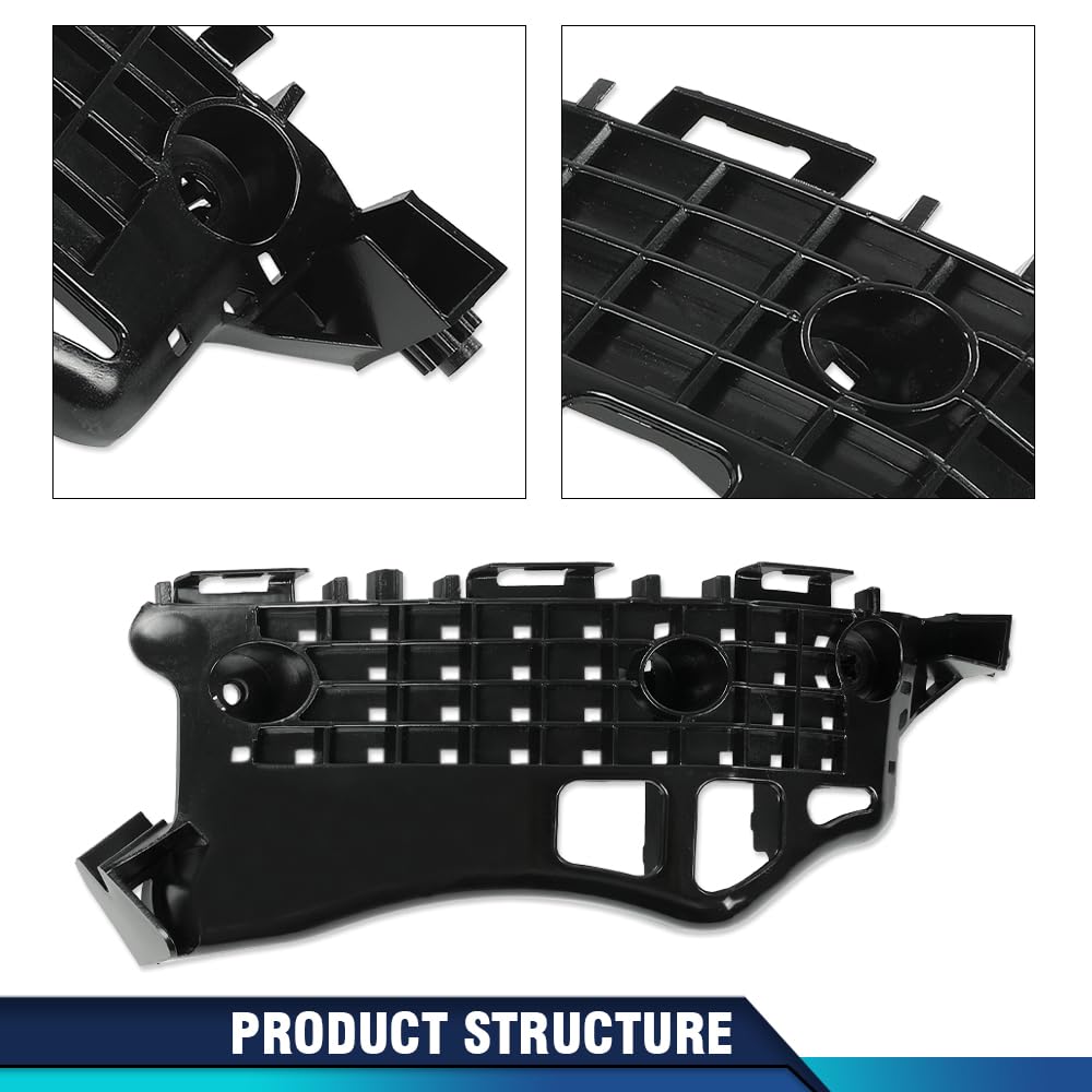 PIT66 Front Bumper Support Retainer Brackets Left and Right, TO1043134,
