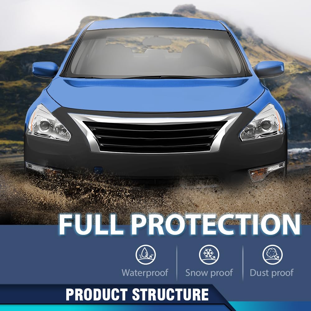 PIT66 Front Bumper Cover w/Fog Holes Fit Nissan Altima Sedan 2013‑2015