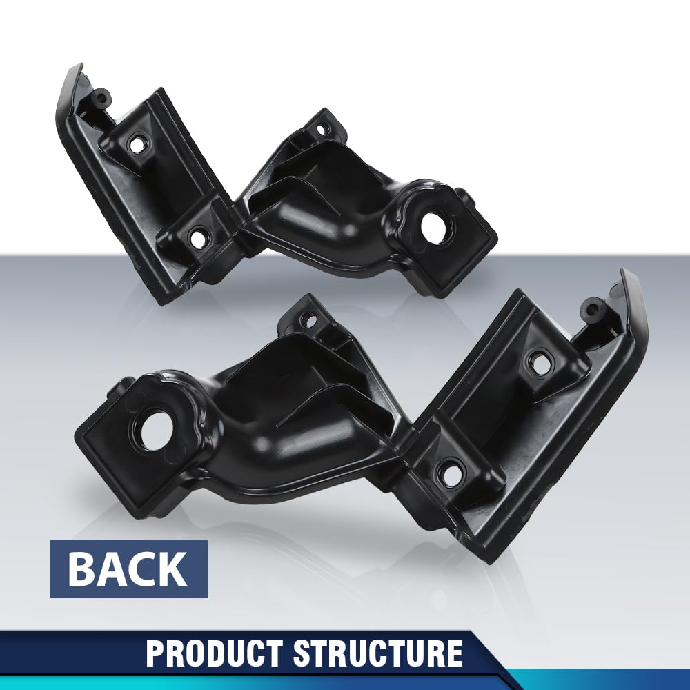 PIT66 Pair Front Grille Mounting Bracket Support Left and Right