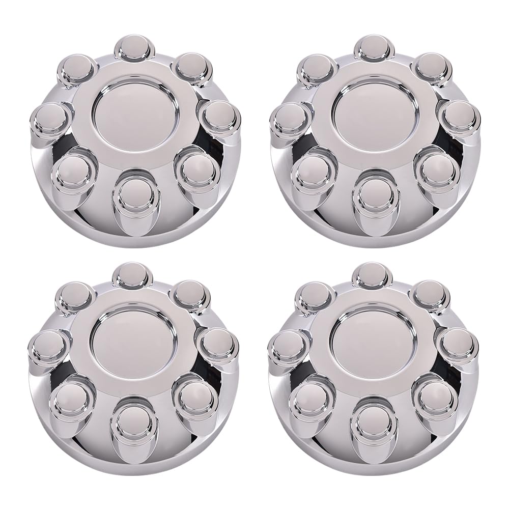 PIT66 4PCS 8 Lug Covers 17" Wheel Center Cap Fit Dodge RAM 1500 2006-2008