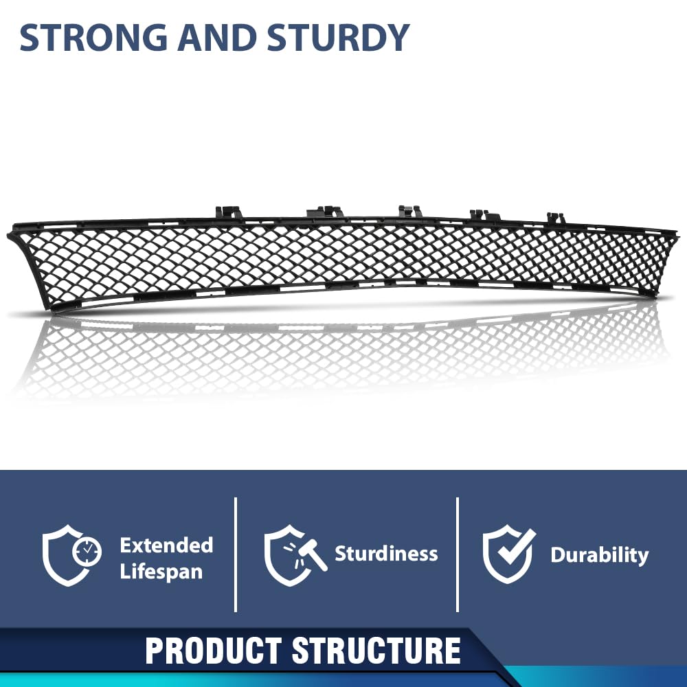 PIT66 Front Center Bumper Grille Fit E-Class 4Matic Base 2017-2020