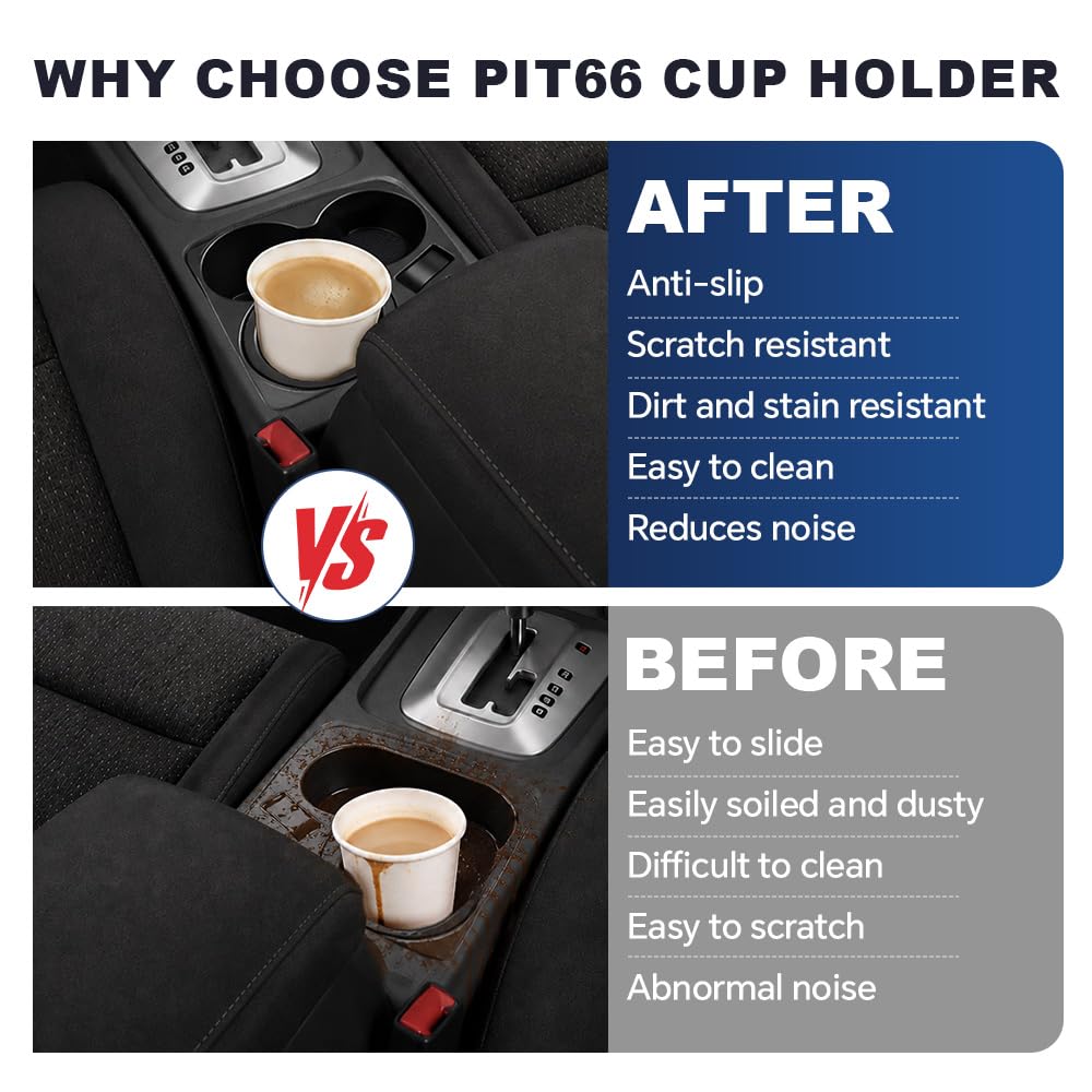 PIT66 Cup Holder Attachment Fit Nissan Altima 2007-2012