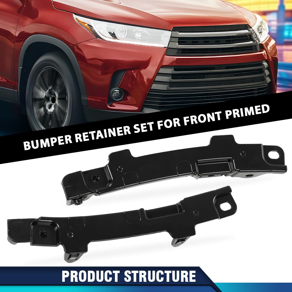 PIT66 Bumper Retainer Set Driver and Passenger Side, TO1033119 TO1032119