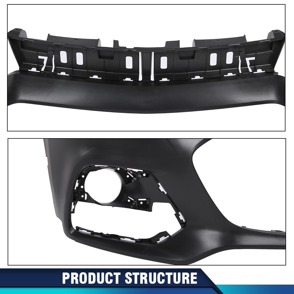 PIT66 Upper Front Bumper Cover Primered Fit Chevy Trax 2017-2020