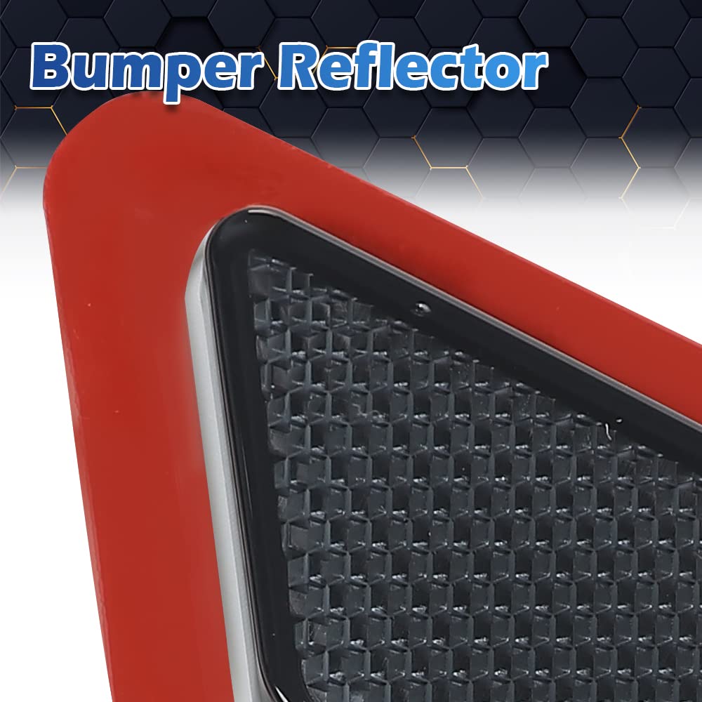 PIT66 Bumper Reflector Compatible with BMW 320i 328i 335i 2012-2015