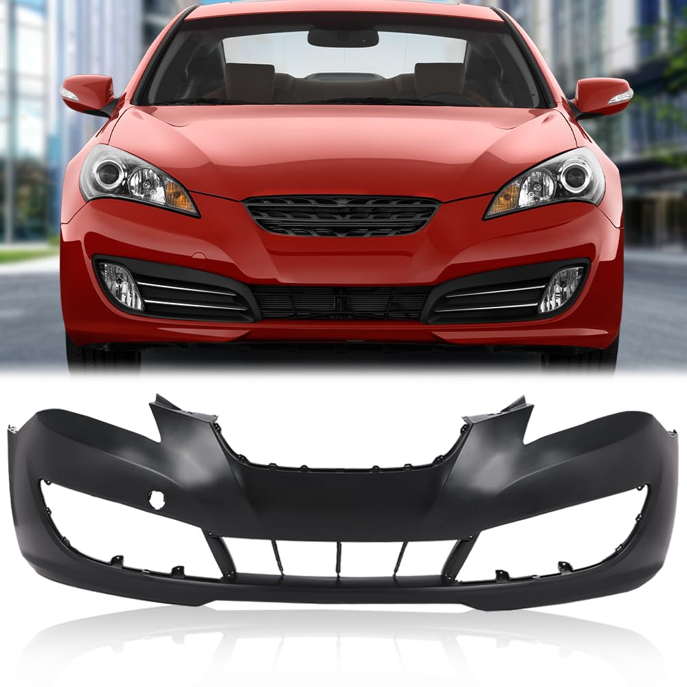 PIT66 Front Bumper Cover Fascia Fit Hyun.dai Genesis Coupe 2010-2012