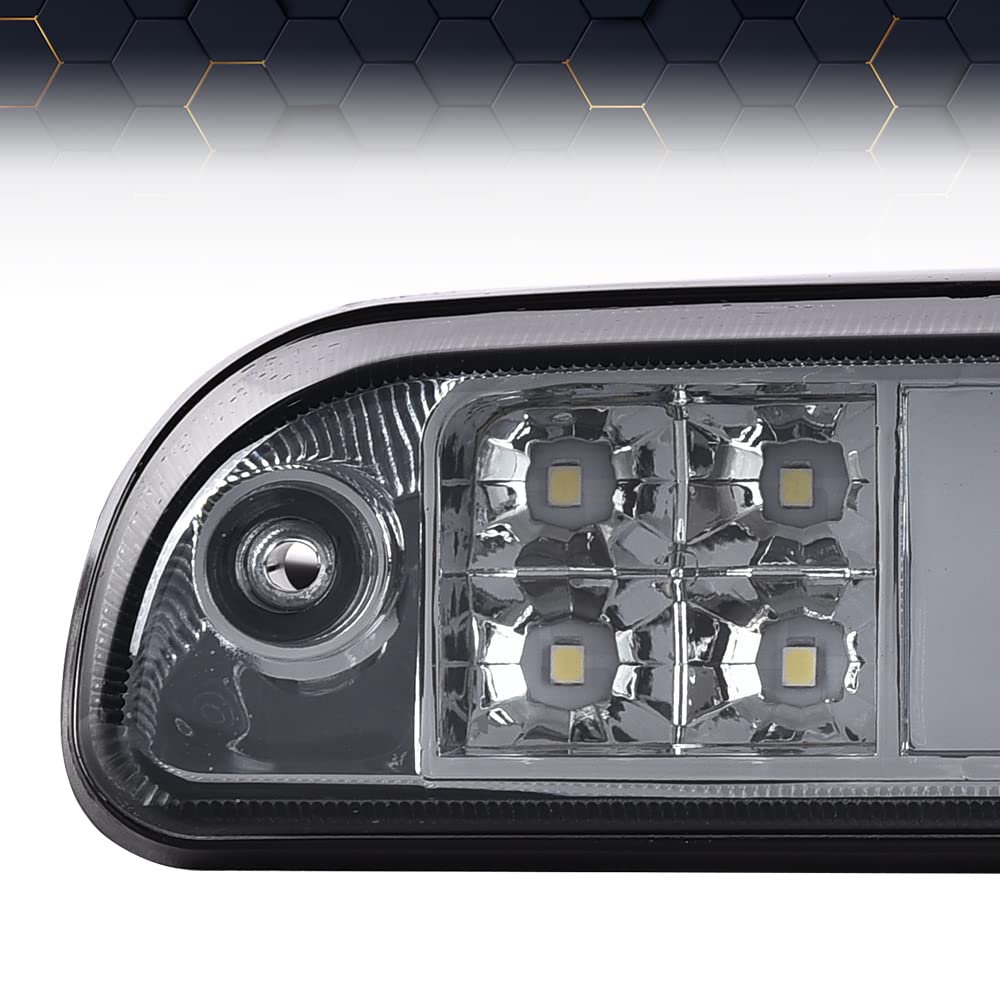 PIT66 LED 3rd Brake Light for 1993-2011 Ford Ranger/, Smoky Lens Chrome