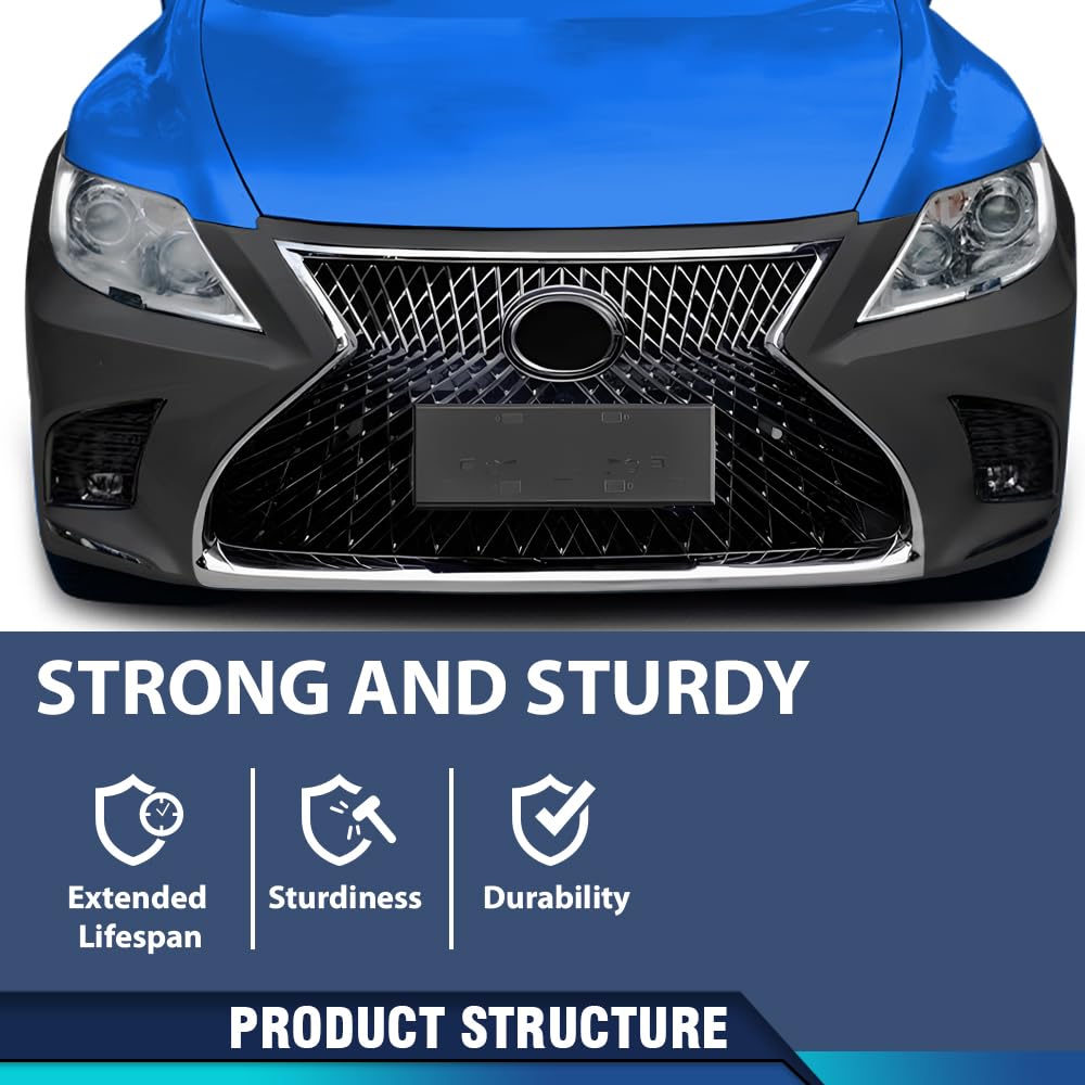 PIT66 Front Bumper Set Fit 2007-2009 LX LS460 to 18+ LS F-Sport Style