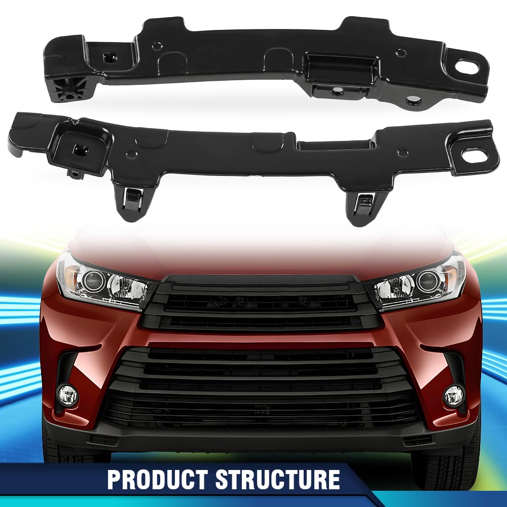 PIT66 Bumper Retainer Set Driver and Passenger Side, TO1033119 TO1032119