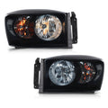 PIT66 Headlights Assembly Pair Fit Dodge Ram 1500 2006 2007 2008